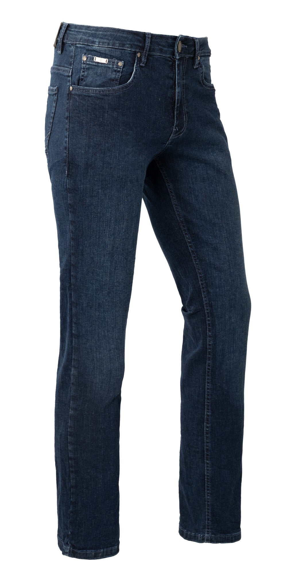 Danny Pants - Heren - C94 - Stretch Denim - Blauw Zwart